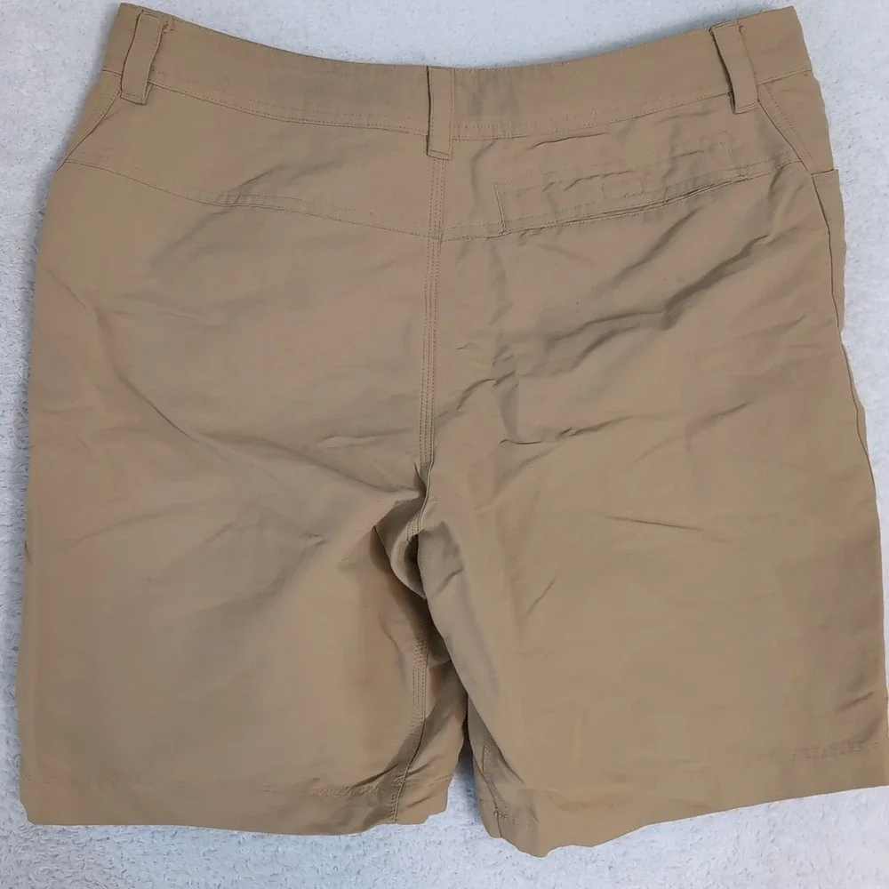 The North Face Indian Ridge Shorts‎ Mens 34x9 Regular Moab Khaki Mustard Brown